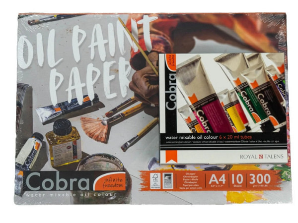 Oel Talens Cobra wasservermalbar Set Mini 