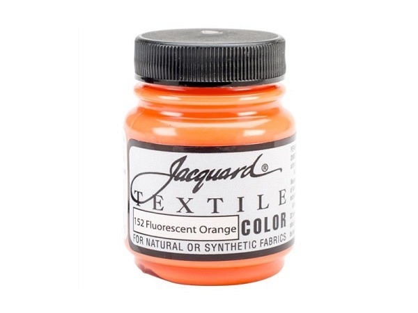Stoffmalfarbe Jacquard Textilcolor 66ml Fluorescent Neon orange 
