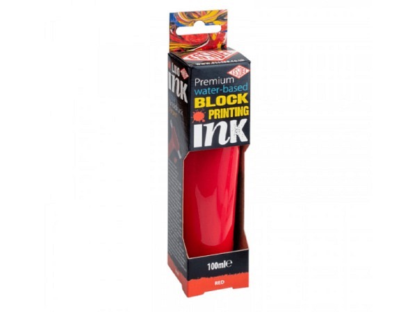 Linoldruckfarbe Essdee 100ml rot