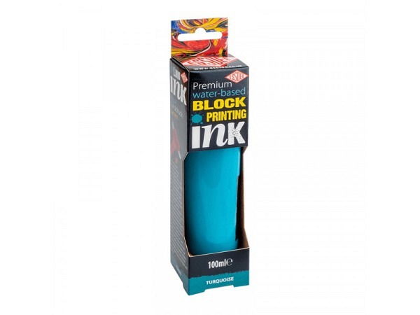 Linoldruckfarbe Essdee 100ml türkis