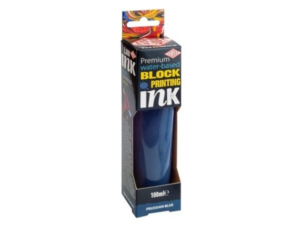 Linoldruckfarbe Essdee 100ml preussischblau