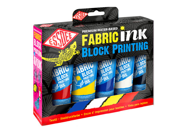 Linoldruckfarbe Essdee Stoffdruckfarbe 5er Set