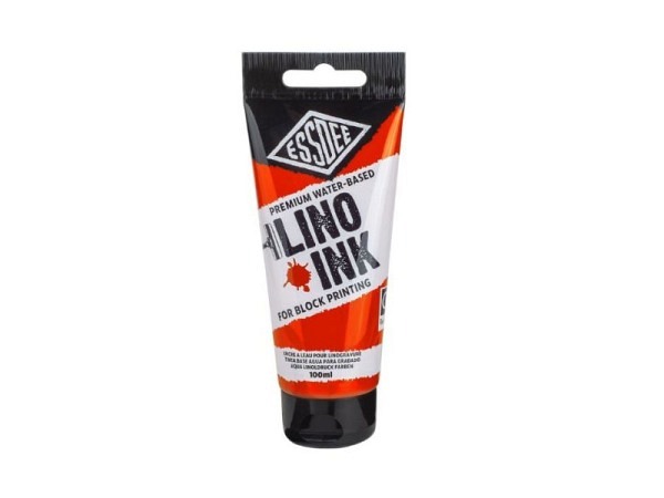Linoldruckfarbe Essdee 100ml Vermillion/Zinnober