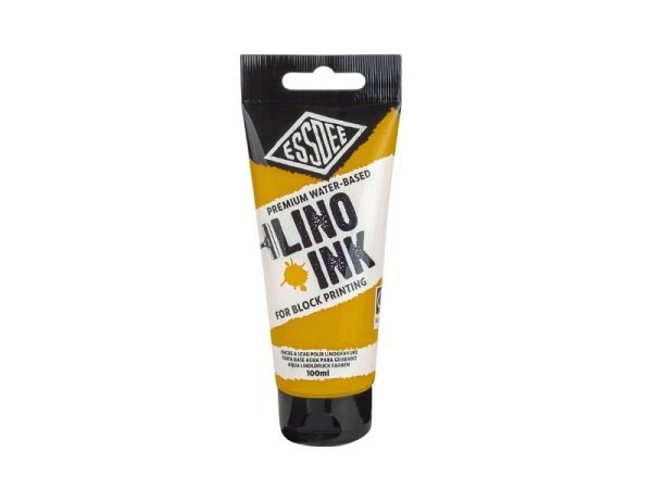 Linoldruckfarbe Essdee 100ml gelber ocker