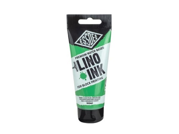Linoldruckfarbe Essdee 100ml blattgrün