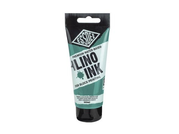Linoldruckfarbe Essdee 100ml viridian/Blaugrün