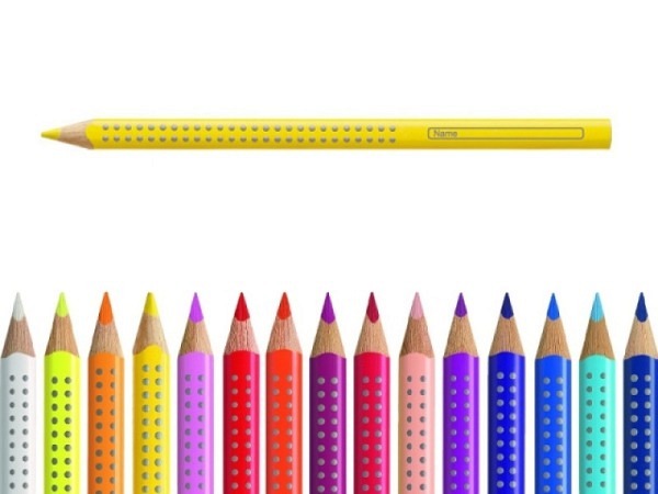 Farbstift Faber-Castell Jumbo Grip 