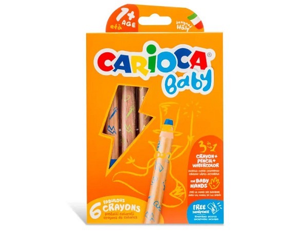 Farbstift Carioca Baby 6er Set