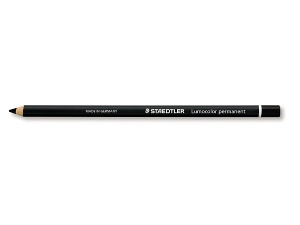 Farbstift Staedtler Lumocolor Glasochrom permanent schwarz