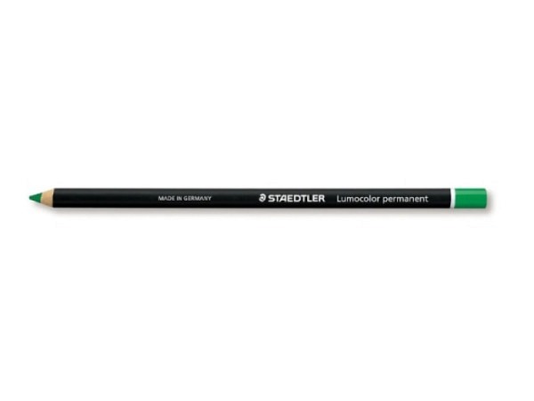 Farbstift Staedtler Lumocolor Glasochrom permanent grün