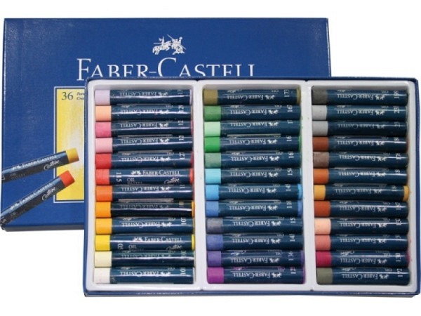 Oelpastellkreiden Faber-Castell 36er Set, im Kartonetui