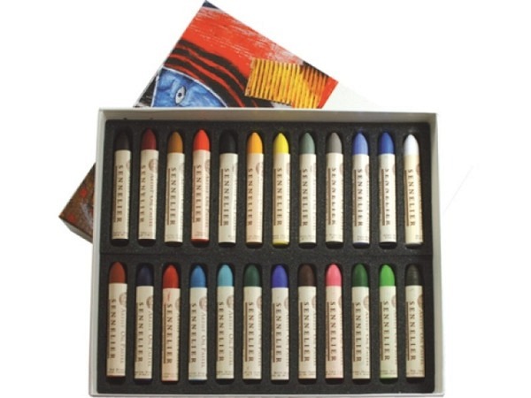 Oelpastell Sennelier Set Universal Karton 24er