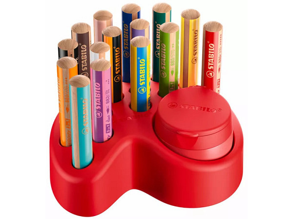 Oelpastellstift Stabilo Woody 15er Tisch-Set