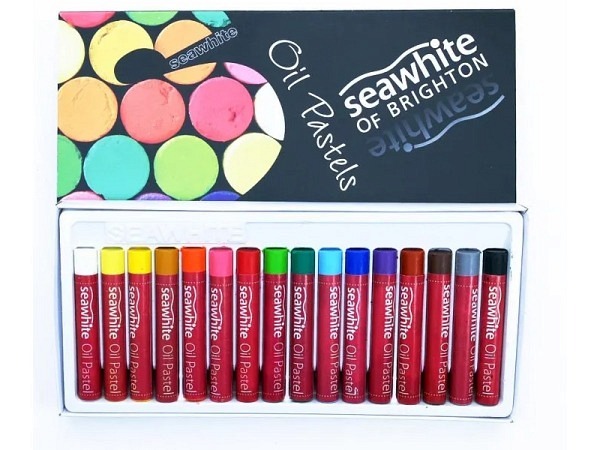Oelpastell Seawhite Student Oil Pastels Set 16 Stk