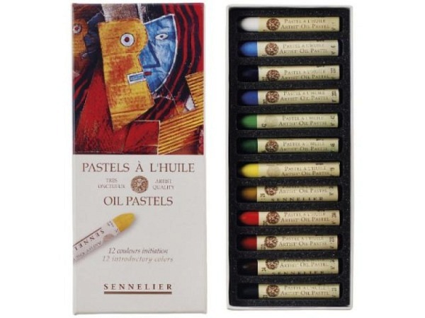 Oelpastell Sennelier Set Initiation Einführungsset 12er
