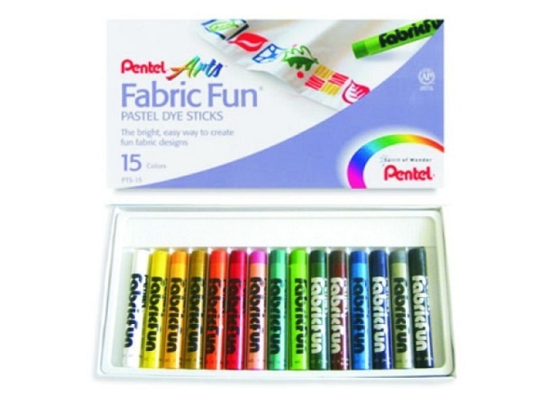 Stoffmalkreide Pentel Fabric 15er Set Fabric Fun