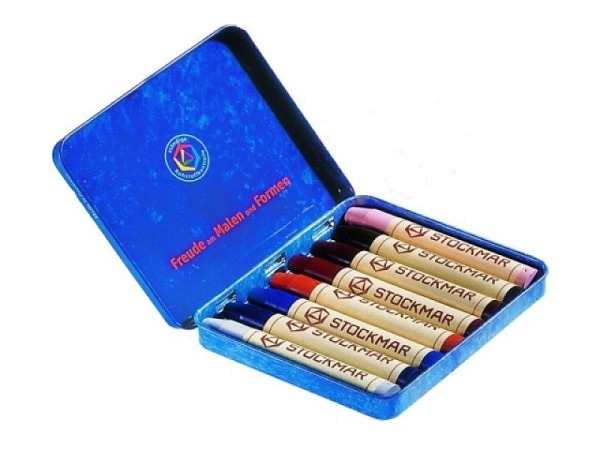 Wachsmalstift Stockmar 8 Stifte 12x83mm Ergänzungssortiment
