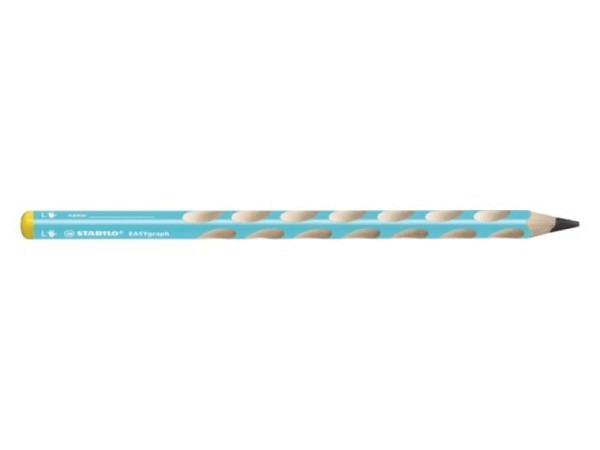 Bleistift Stabilo Easygraph L HB für Linkshänder hellblau