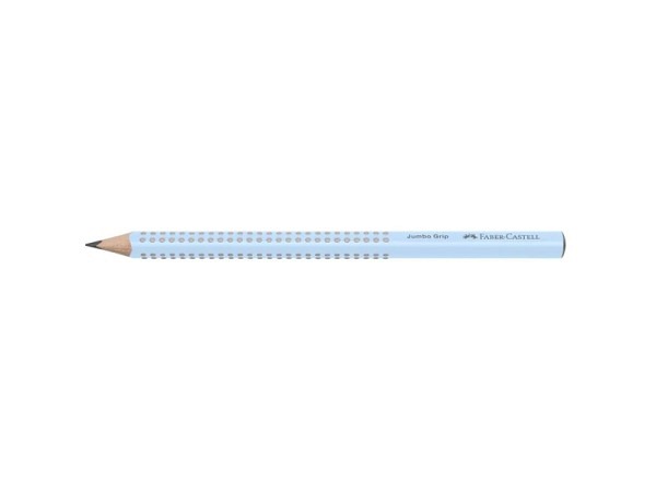 Bleistift Faber-Castell Jumbo Grip B sky blue