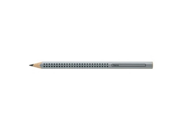 Bleistift Faber-Castell Jumbo Grip B grau