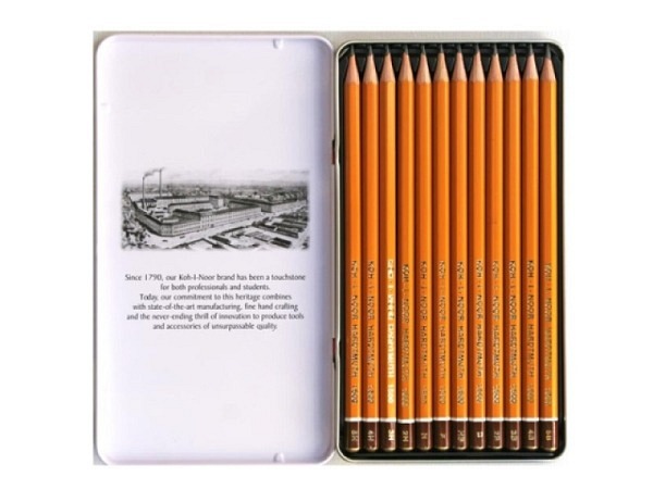 Bleistift Kohinoor 1500 Set 5B-5H 1502/III Graphic