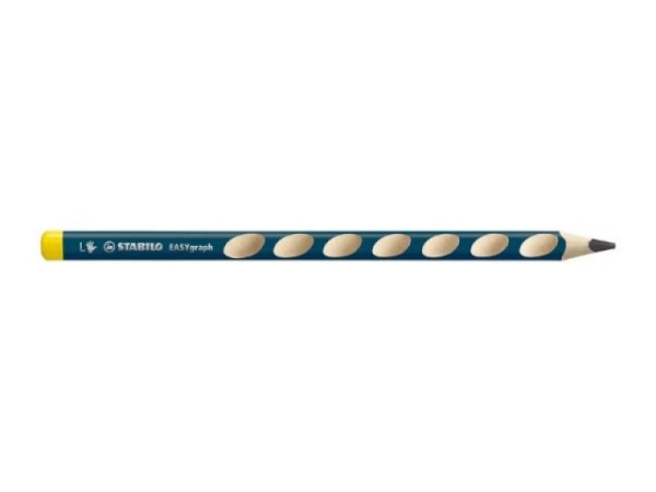 Bleistift Stabilo Easygraph L HB für Linkshänder petrol