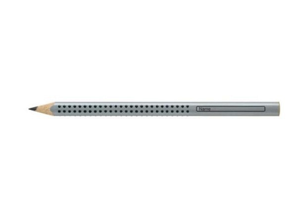 Bleistift Faber-Castell Jumbo Grip HB silber