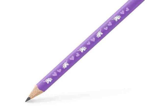 Bleistift Faber-Castell Einhorn Jumbo HB violett