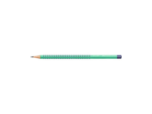 Bleistift Faber-Castell Grip B Buzzing Blue