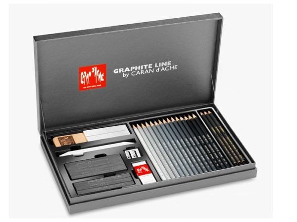 Graphitstift Caran dAche Graphite Line Geschenkkoffer
