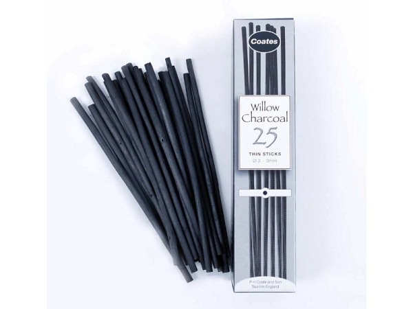 Zeichenkohle Seawhite Willow Charcoal Thin