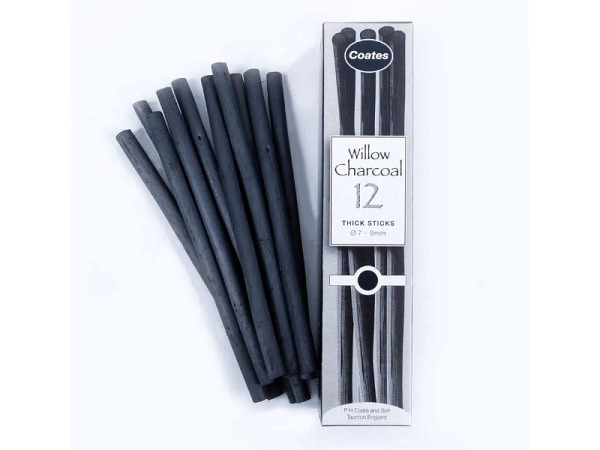 Zeichenkohle Seawhite Willow Charcoal Thick 