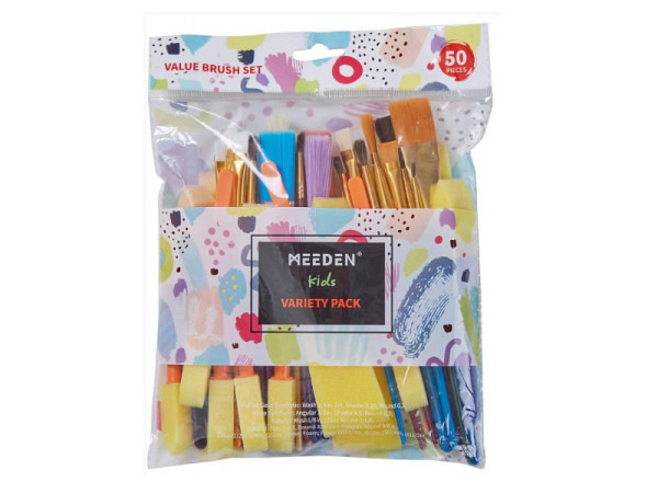 Pinselset Meeden Kids 50tlg.