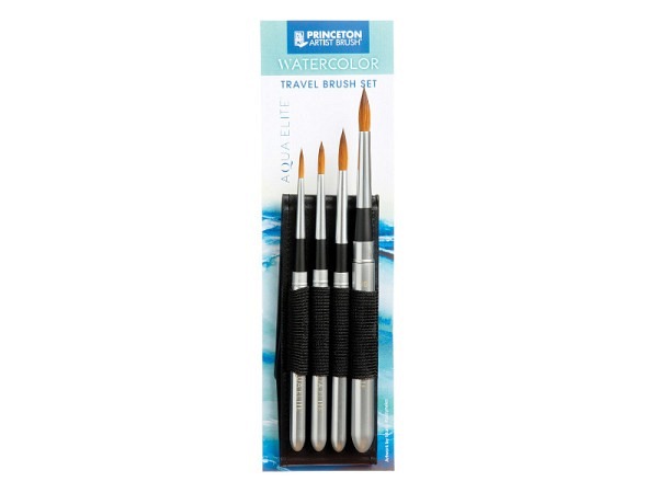 Pinselset Princeton Aqua Elite 4850 Travel Brush 4er-Set