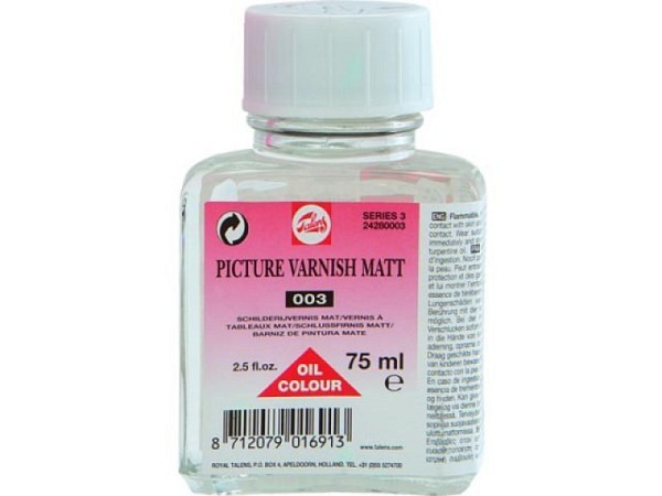 Schlussfirnis Talens für Oel matt Flasche 75ml