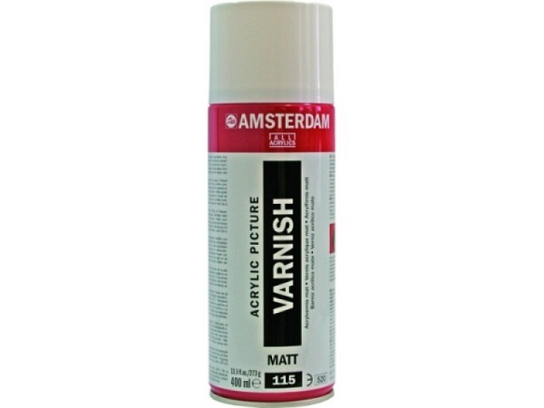 Spray Talens Amsterdam Acrylic Varnish 400ml, 115 matt
