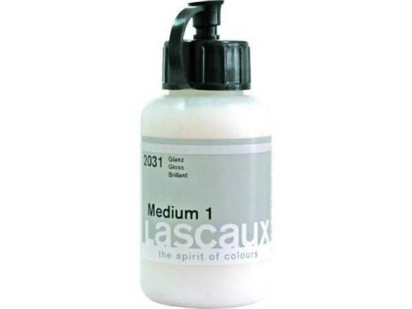Malmittel Lascaux Medium 1 glanz 1l für Acryl