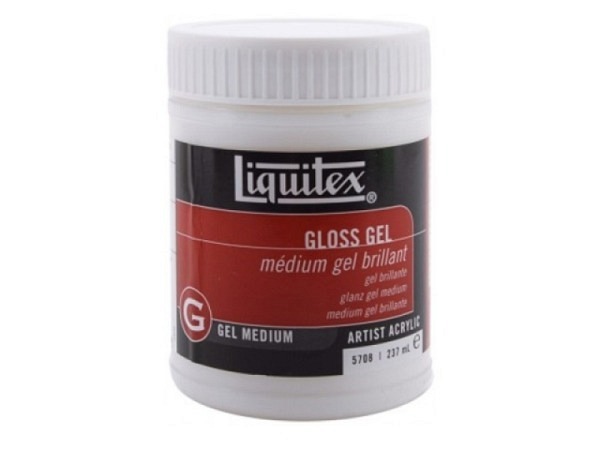 Malmittel Liquitex Gloss Gel 473ml trocknet klar