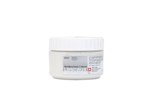 Modelliermasse Lascaux C Natural 250ml, extrarau