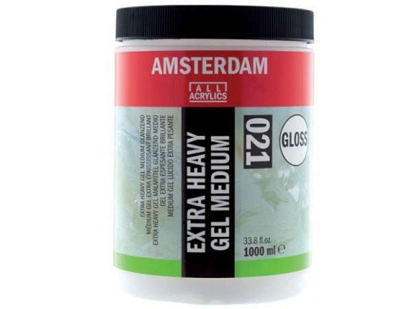 Modelliermasse Talens Amsterdam ExtraHeavyGel glanz 021, 1l