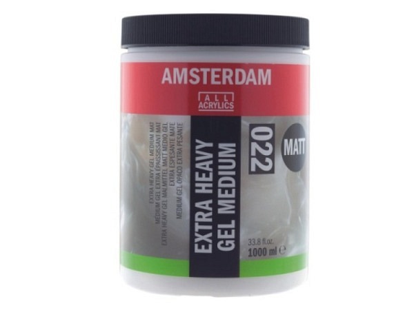 Modelliermasse Talens Amsterdam ExtraHeavyGel matt 022 1l