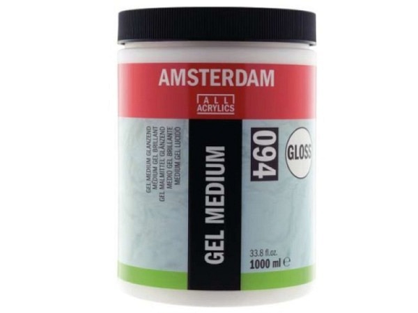Modelliermasse Talens Amsterdam Gel glanz 094 Dose 1l transp