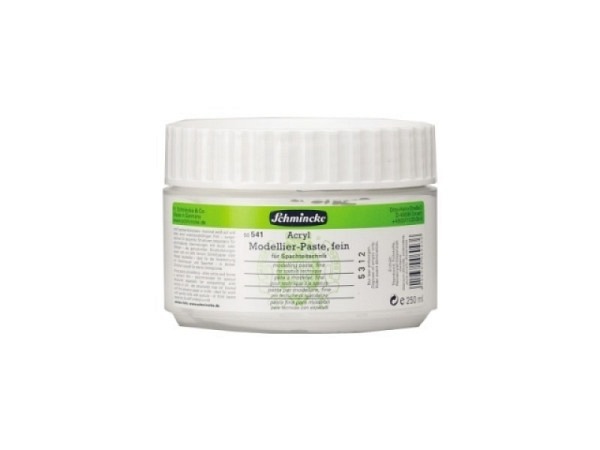 Modelliermasse Schmincke fein 250ml, weisse Acrylpaste
