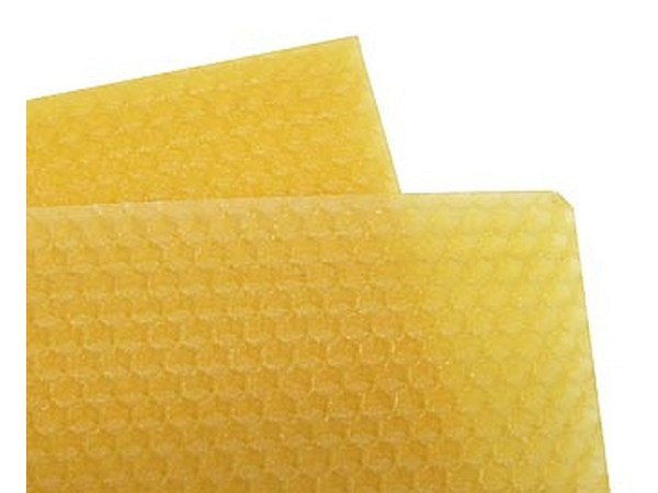 Kerzen Bienenwabenplatten 20x34cm