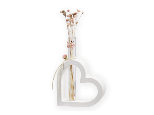 Form Hobbyfun Gips Giessform Vase Herz