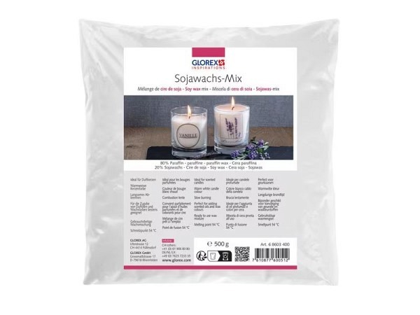 Kerzen Glorex Sojawachs 500g 