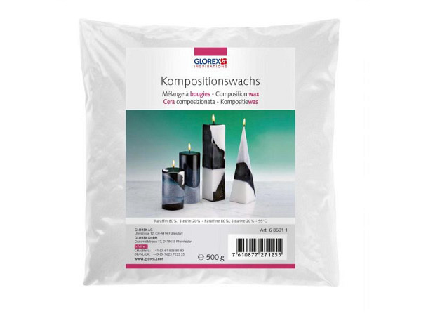Kerzen Glorex Wachs Kompositionswachs 500g