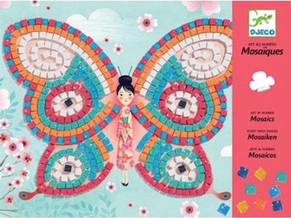 Mosaikset Djeco Mosaik Schmetterling