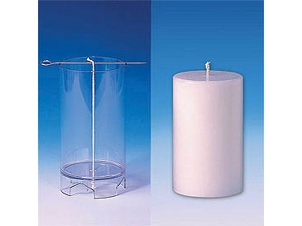Form Exagon Kerzengiessform Zylinder