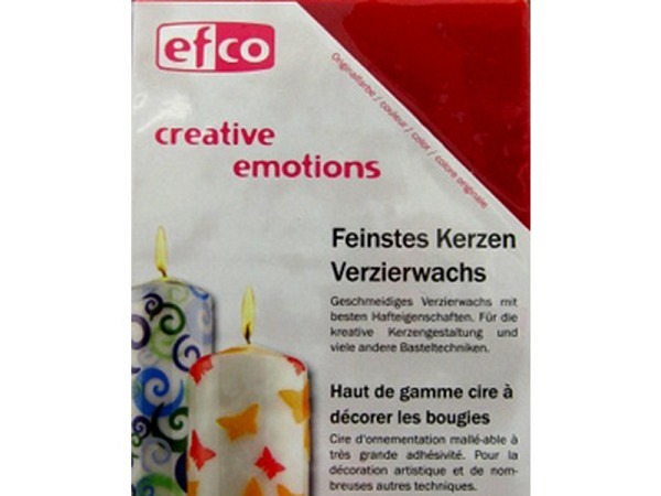 Kerzen efco Verzierwachs 10x20cm